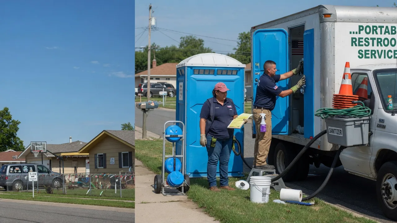 Portable Toilet Rental in Young America, IN near me